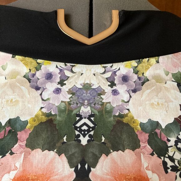 Joseph Ribkoff Floral Print Dress size 4 - Picture 3 of 13